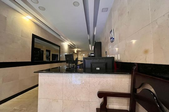 Área comum de kitnet/studio para alugar com 1 quarto, 40m² em Copacabana, Rio de Janeiro