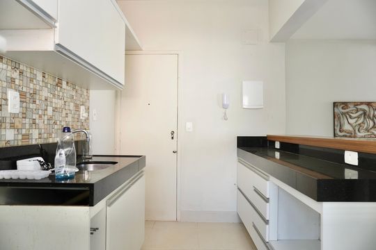 Cozinha de apartamento para alugar com 2 quartos, 72m² em Sion, Belo Horizonte