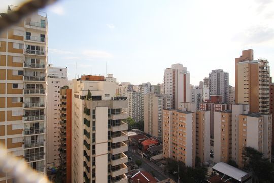 Vista de apartamento para alugar com 2 quartos, 158m² em Indianópolis, São Paulo
