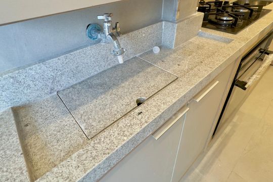 Área de Serviço de apartamento para alugar com 2 quartos, 58m² em Vila das Bandeiras, Guarulhos