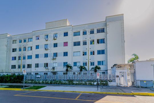 Fachada de apartamento à venda com 2 quartos, 48m² em Santa Fe, Porto Alegre