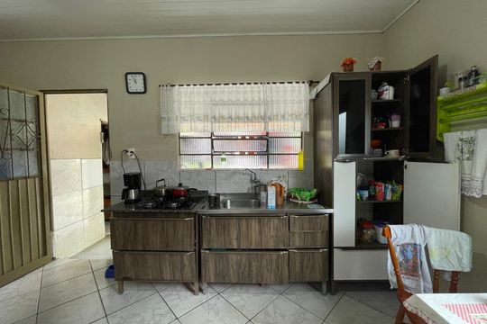 Cozinha de casa à venda com 3 quartos, 70m² em Feitoria, São Leopoldo
