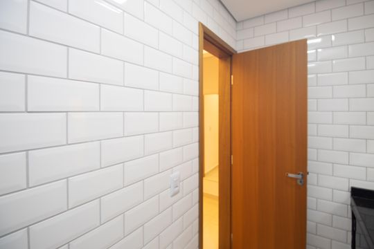 Banheiro de apartamento para alugar com 2 quartos, 90m² em Vila Gustavo, São Paulo