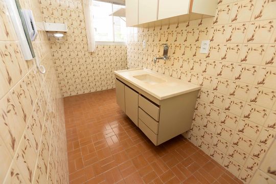 COZINHA de apartamento para alugar com 1 quarto, 67m² em Jardim Guanabara, Campinas