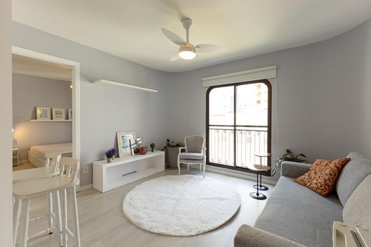 Apartamento para alugar com 1 quarto, 49m² em Itaim Bibi, São Paulo