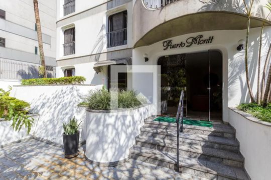 Área comum - Entrada de apartamento para alugar com 1 quarto, 49m² em Itaim Bibi, São Paulo