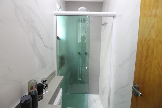 Banheiro da Suíte 2 de casa para alugar com 3 quartos, 148m² em Vila Lais, São Paulo
