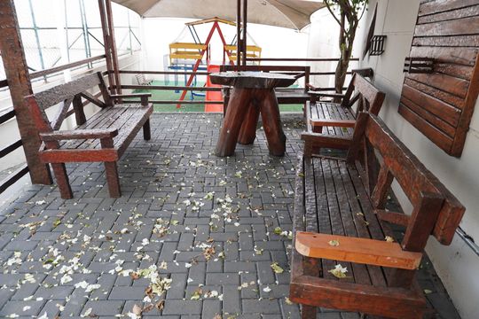 Área comum de apartamento à venda com 3 quartos, 70m² em Santa Cruz, Americana