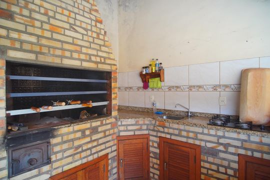 Churrasqueira de casa para alugar com 3 quartos, 50m² em Santo Afonso, Novo Hamburgo
