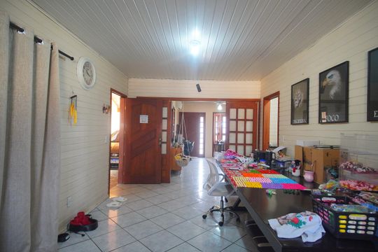 Cozinha de casa para alugar com 3 quartos, 50m² em Santo Afonso, Novo Hamburgo