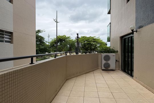Área comum de apartamento para alugar com 2 quartos, 70m² em Gonzaga, Santos