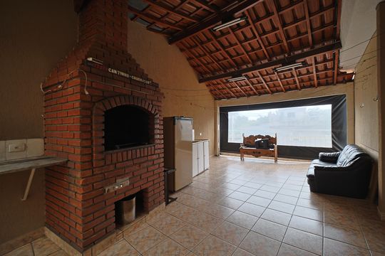 Área gourmet de casa à venda com 3 quartos, 160m² em Jardim Eliane, São Paulo