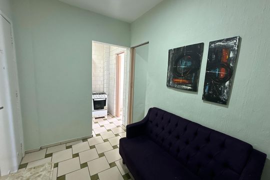 Apartamento para alugar com 1 quarto, 29m² em Itararé, Santos