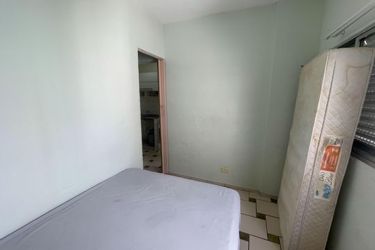 Quarto de apartamento para alugar com 1 quarto, 29m² em Itararé, Santos