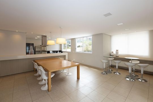 Área comum - Área Gourmet de apartamento para alugar com 2 quartos, 87m² em Vila da Serra, Nova Lima