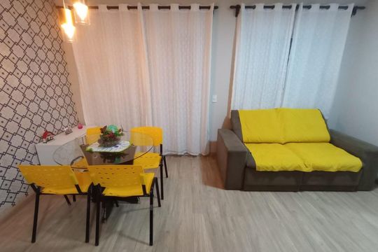 Sala de apartamento à venda com 3 quartos, 70m² em Jardim Santa Rosa, Valinhos