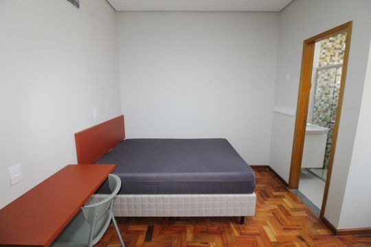Quarto / Cozinha de kitnet/studio para alugar com 1 quarto, 26m² em Vila Maria, São José dos Campos