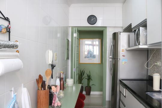 Cozinha de apartamento para alugar com 2 quartos, 63m² em Bela Aliança, São Paulo