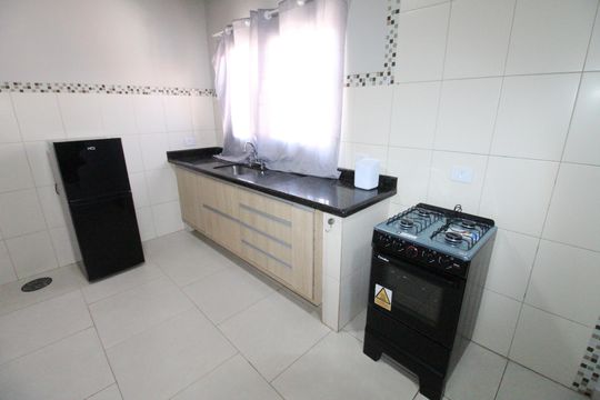 Quarto / Cozinha de kitnet/studio para alugar com 1 quarto, 26m² em Vila Maria, São José dos Campos