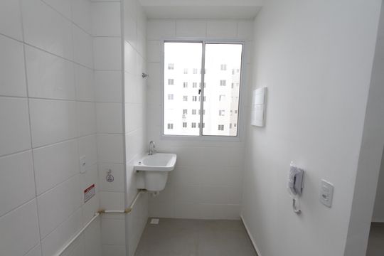 Área de Serviço de apartamento para alugar com 2 quartos, 48m² em Palmeiras, Belo Horizonte