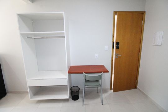 Quarto / Cozinha de kitnet/studio para alugar com 1 quarto, 24m² em Vila Maria, São José dos Campos