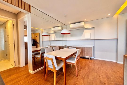 Sala de Jantar de apartamento para alugar com 2 quartos, 70m² em Melville Empresarial Ii, Barueri