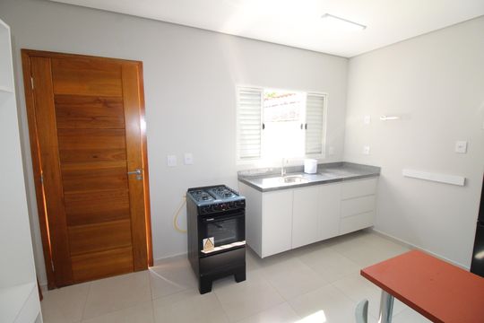 Quarto / Cozinha de kitnet/studio para alugar com 1 quarto, 25m² em Vila Maria, São José dos Campos