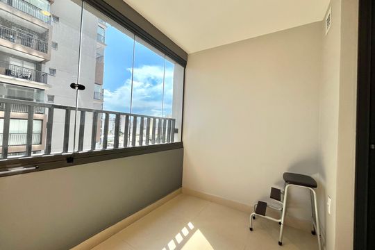 Varanda de apartamento para alugar com 1 quarto, 26m² em Vila Clementino, São Paulo