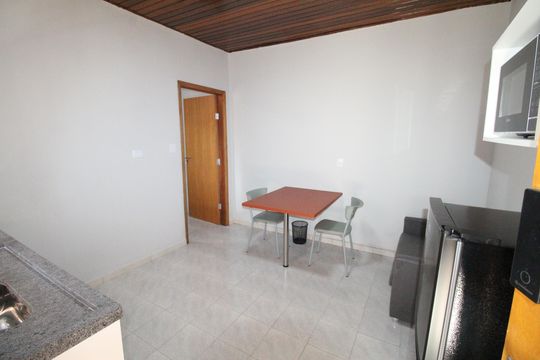 Quarto / Cozinha de kitnet/studio para alugar com 1 quarto, 26m² em Vila Maria, São José dos Campos