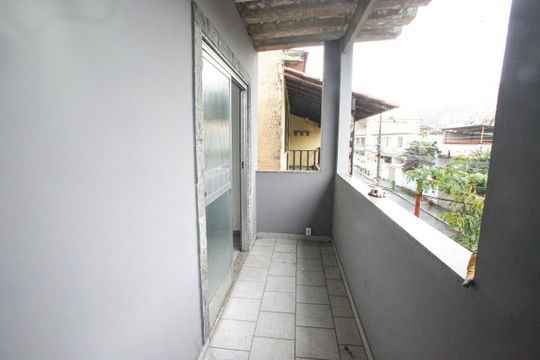 Varanda da Sala de casa para alugar com 2 quartos, 60m² em Taquara, Rio de Janeiro