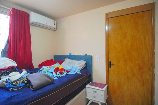 Quarto  de apartamento à venda com 1 quarto, 48m² em Santo Afonso, Novo Hamburgo