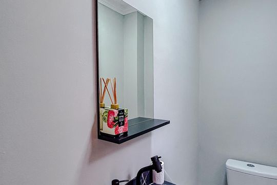 Lavabo de casa de condomínio para alugar com 2 quartos, 57m² em Vila Esperança, São Paulo