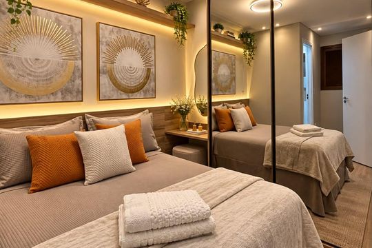 Quarto de apartamento para alugar com 1 quarto, 30m² em Vila Dom Pedro II, São Paulo