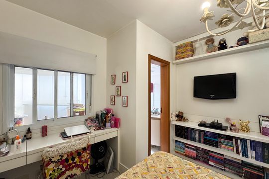 Suíte 1 de apartamento à venda com 3 quartos, 158m² em Vila Goncalves, São Bernardo do Campo
