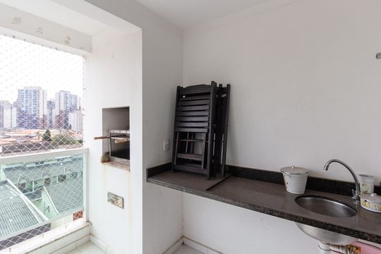 Varanda gourmet de apartamento para alugar com 2 quartos, 50m² em Vila Augusta, Guarulhos