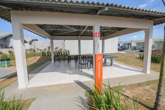 Área comum - Espaço de Jogos de casa de condomínio para alugar com 2 quartos, 50m² em Chácara São Silvestre, Taubaté