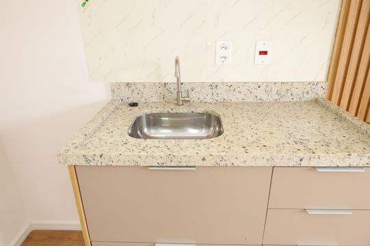 Cozinha de kitnet/studio para alugar com 1 quarto, 19m² em Cidade Antônio Estêvão de Carvalho, São Paulo
