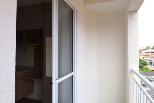 Varanda de kitnet/studio para alugar com 1 quarto, 19m² em Cidade Antônio Estêvão de Carvalho, São Paulo