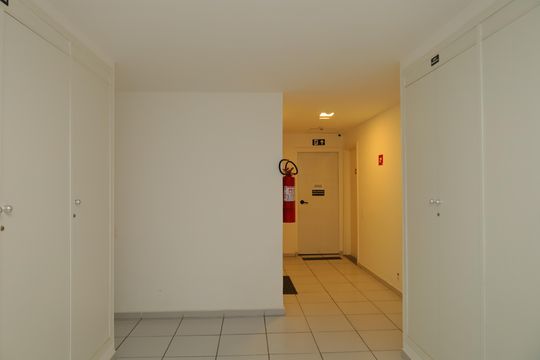 Área comum - Saguão do andar de kitnet/studio para alugar com 1 quarto, 19m² em Cidade Antônio Estêvão de Carvalho, São Paulo