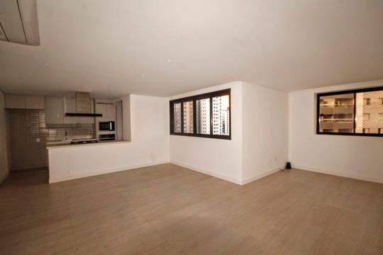 sala de apartamento para alugar com 3 quartos, 110m² em Lourdes, Belo Horizonte