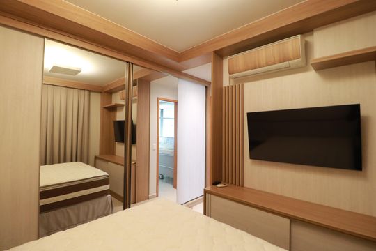 Suite 1 de apartamento para alugar com 2 quartos, 87m² em Subsetor Sul - 7 (s-7), Ribeirão Preto