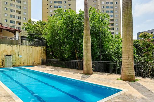 Área Comum - Piscina de apartamento para alugar com 2 quartos, 51m² em Jardim Amalia, São Paulo