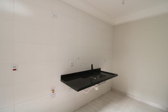 Cozinha de apartamento à venda com 2 quartos, 52m² em Parque Independencia, São Paulo