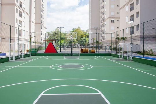 Quadra Esportiva de apartamento para alugar com 1 quarto, 33m² em Instituto de Previdencia, São Paulo