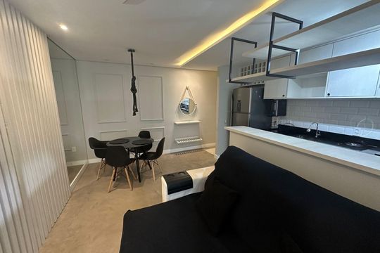 Sala de apartamento para alugar com 2 quartos, 47m² em Jardim das Cerejeiras, Campinas
