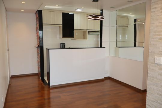 Sala de apartamento para alugar com 2 quartos, 53m² em Vila Bela, São Paulo