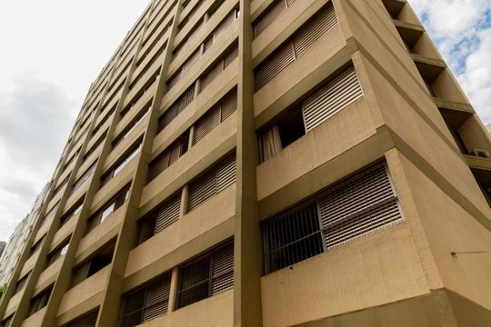 Fachada de apartamento para alugar com 3 quartos, 152m² em Higienópolis, São Paulo