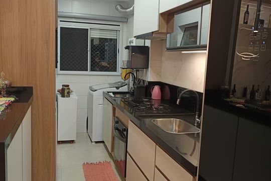 Cozinha de apartamento para alugar com 2 quartos, 70m² em Parque Conceição Ii, Piracicaba