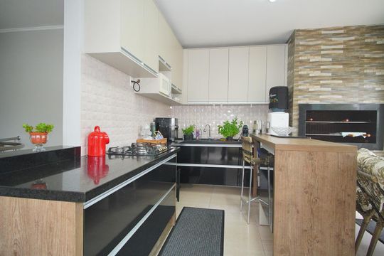 Cozinha de apartamento à venda com 3 quartos, 224m² em Boa Vista, Porto Alegre
