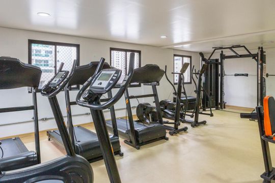 Área comum - Academia de apartamento à venda com 3 quartos, 132m² em Santa Cecilia, São Paulo